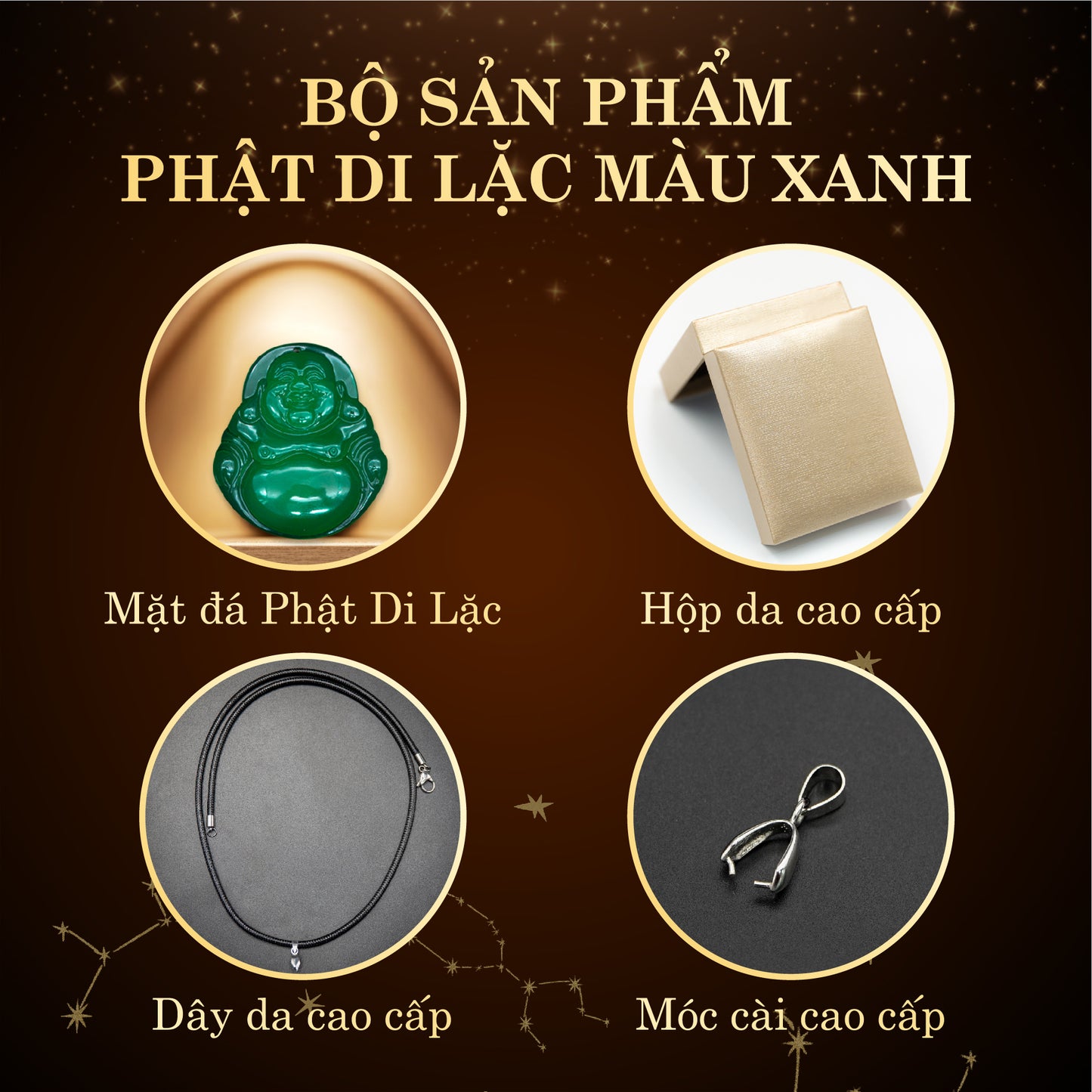 PHẬT DI LẶC XANH