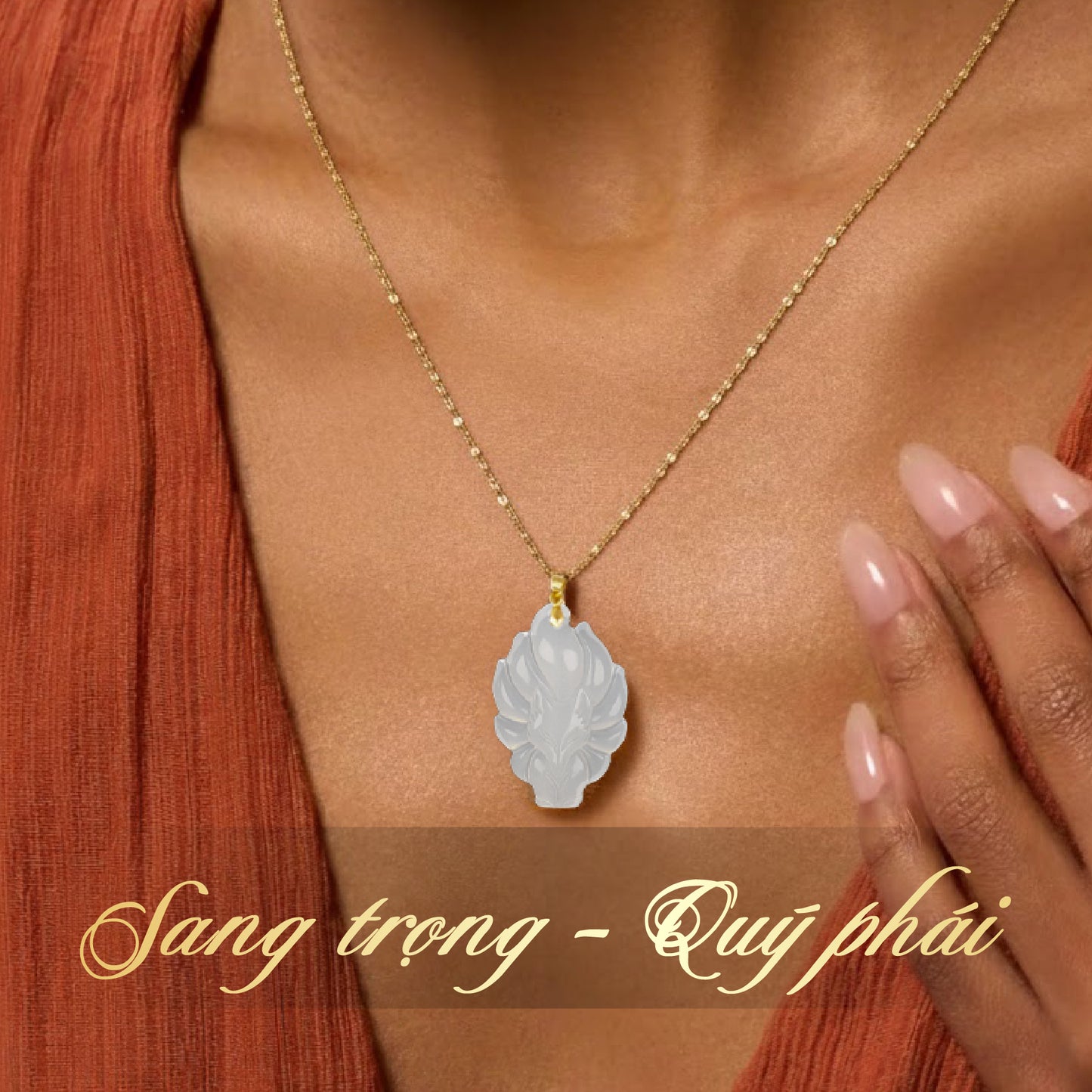 VÒNG CỔ HỒ LY CHÚA MAY MẮN