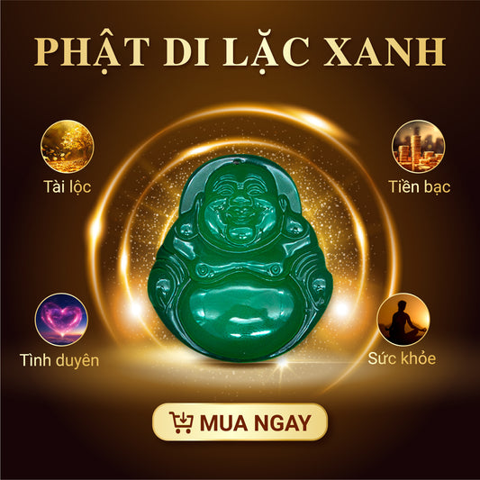 PHẬT DI LẶC XANH
