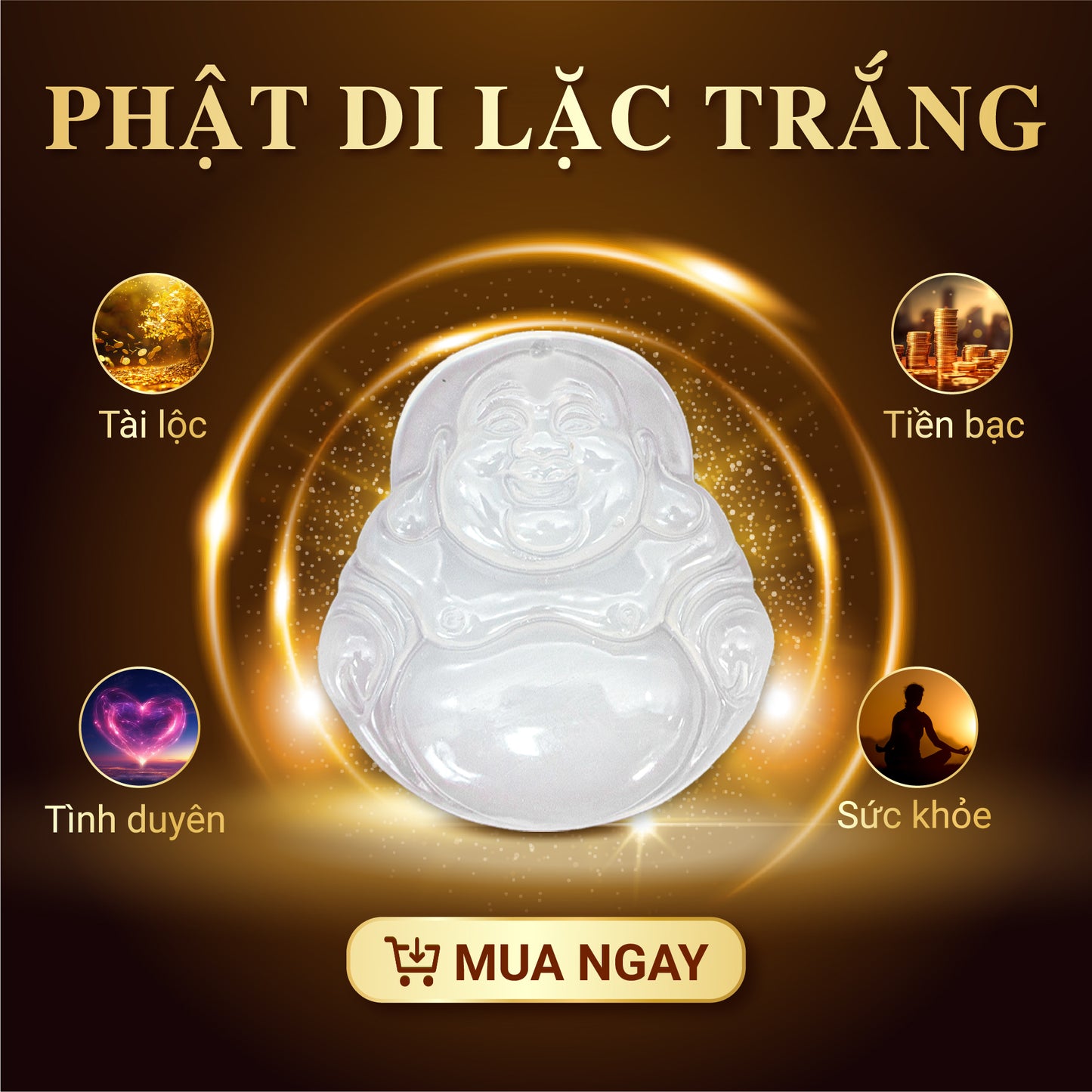 PHẬT DI LẶC TRẮNG