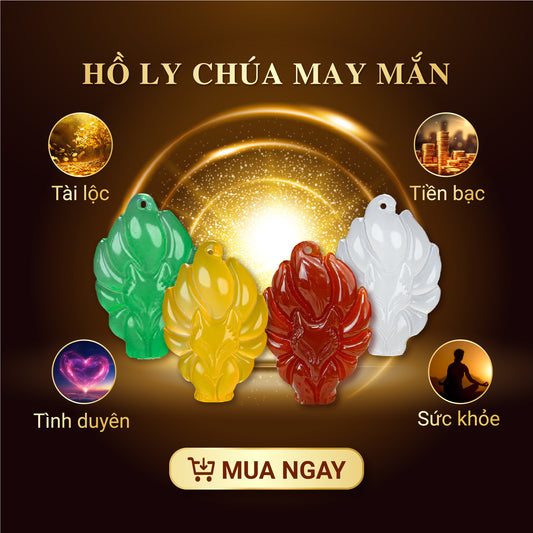 VÒNG CỔ HỒ LY CHÚA MAY MẮN
